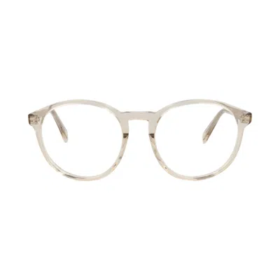 Pre-owned Celine Round Optical Glasses 'beige/transparent' | Tan | Women's Size Onesize