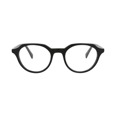Pre-owned Celine Round Optical Glasses 'black/transparent' | Men's Size Onesize