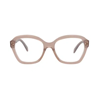 Pre-owned Celine Round Optical Glasses 'brown/transparent' | Women's Size Onesize