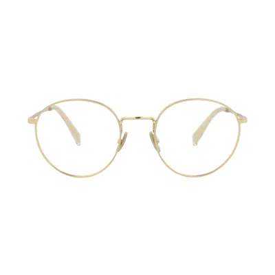 Pre-owned Celine Round Optical Glasses 'gold/transparent' | Men's Size Onesize