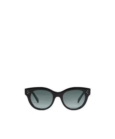 Celine Round S332 Sunglasses In Acetate In Pattern