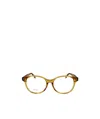 Celine Round Shaped Glasses In Yellow