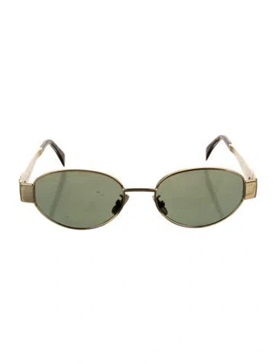 Pre-owned Celine Round Tinted Sunglasses