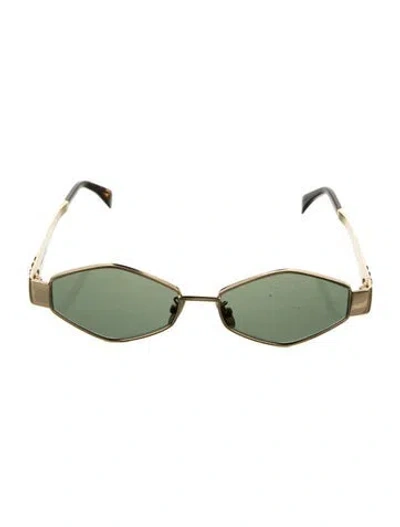 Pre-owned Celine Round Tinted Sunglasses