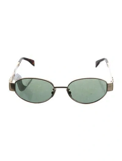 Pre-owned Celine Round Tinted Sunglasses
