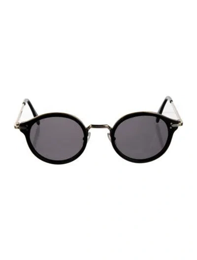Pre-owned Celine Round Tinted Sunglasses In Multi