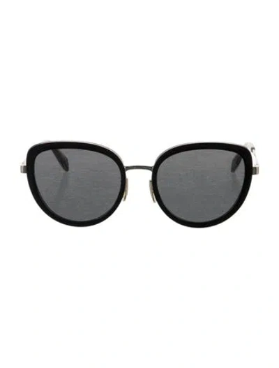 Pre-owned Celine Round Tinted Sunglasses In Multi