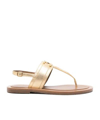 Celine Round Toe Flat Sandals