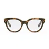 Celine Rounded Frame Glasses In 053 - Havana