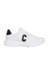 Celine Runner Cr-02 Straps Low-top Casual Sneakers In White