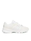 Celine Runner Cr-03 Low-top Lace-up Sneaker In Mesh In White