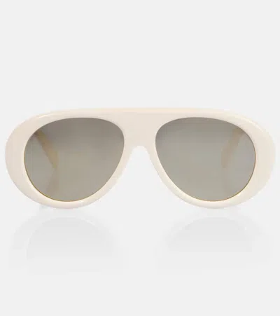 Celine S300 Aviator Sunglasses In Neutral