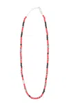Celine San Onofre Brass Necklace With Pearls In Multi