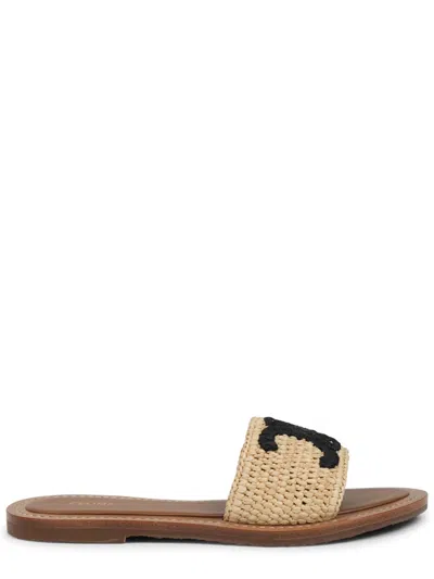 Celine Sandal Lympia In Neutral