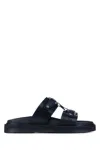 Celine Toe Open Flat Sole Metal Hardware In 38no