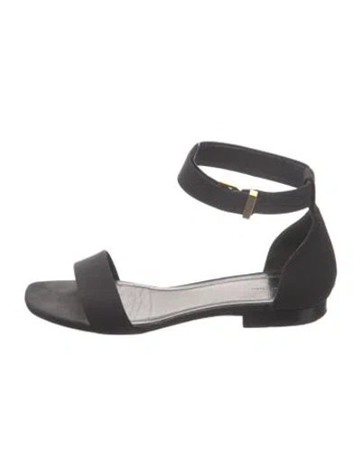 Pre-owned Celine Sandals In Black