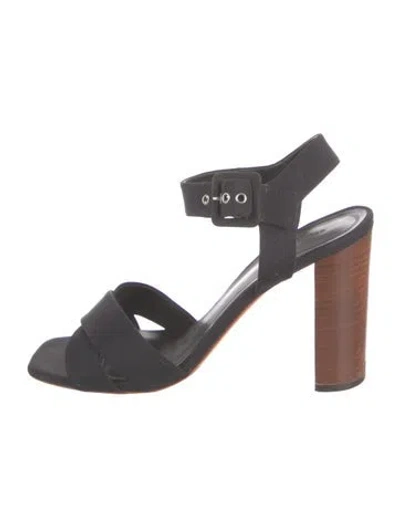 Pre-owned Celine Sandals In Black