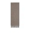 Celine Scarf In Houndstooth Cashmere