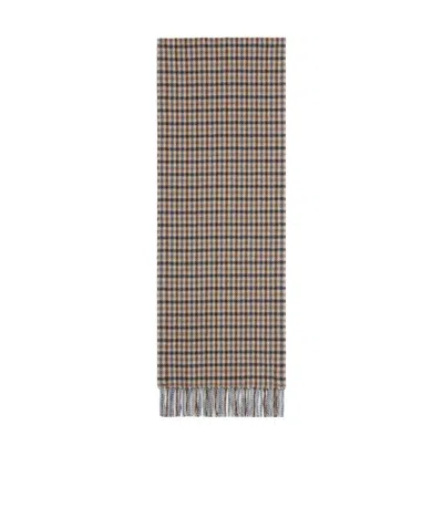 Celine Scarf In Houndstooth Cashmere