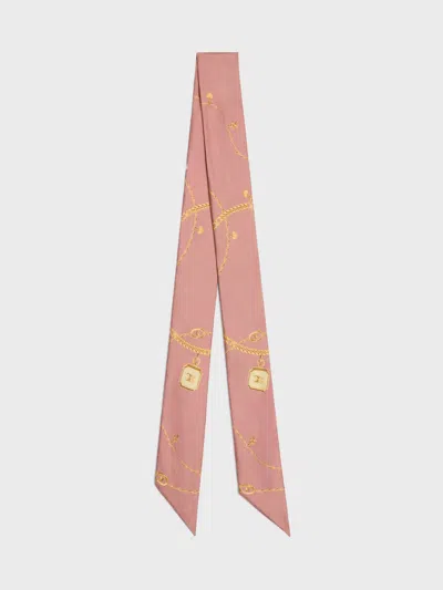 Celine Scarf Woman  In Pink