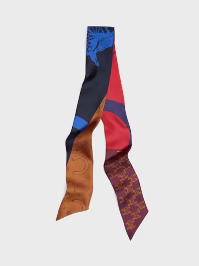 Celine Scarf Woman In Multi