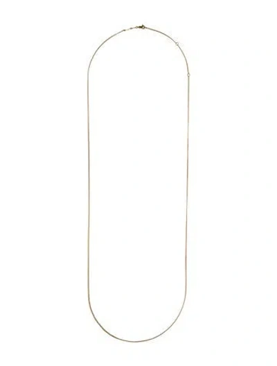 Pre-owned Celine Separables Chain Necklace, 35" In Multi