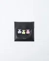 Celine Set Of 3 Triomphe Mini Steel Hair Claws