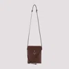 Celine Sharp Pouch Crossbody Bag Adjustable Strap In Brown