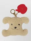 Celine Shearling Keychain