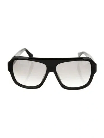Pre-owned Celine Shield Gradient Sunglasses In Black