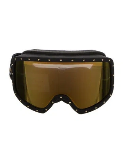 Pre-owned Celine Shield Mirrored Sunglasses In Neutral
