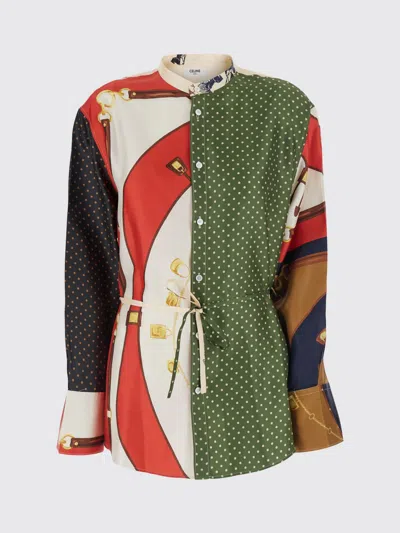 Celine Shirt Woman Color Multicolor In 印花/多色