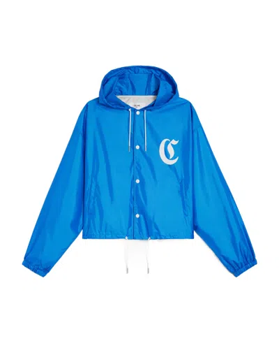 Celine Short Lightweight Jacket In Blue