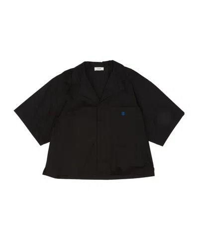 Celine Short Sleeve Shirt In Black