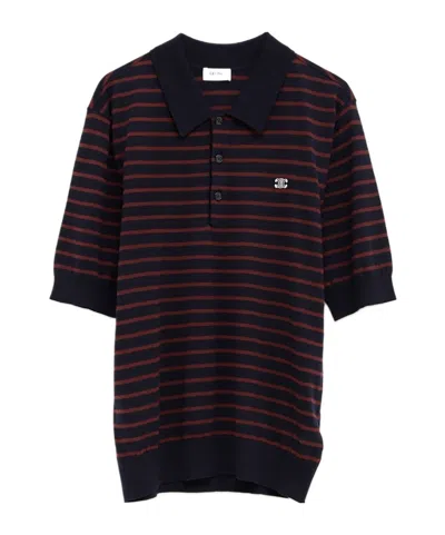 Celine Short-sleeved Polo Shirt In Black