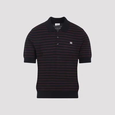 CELINE SHORT-SLEEVED POLO SWEATER
