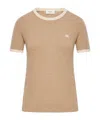 Celine Short-sleeved T-shirt In Brown