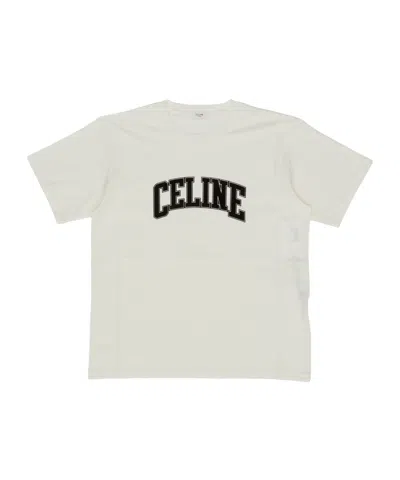 Celine Short-sleeved T-shirt In White