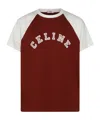 Celine Short-sleeved T-shirt In Red