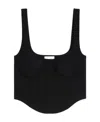Celine Short Top In Black