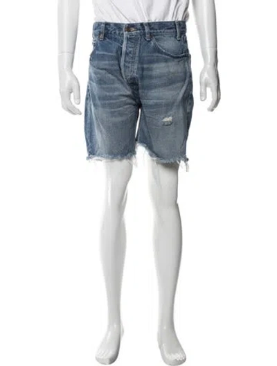 Pre-owned Celine Shorts In Blue