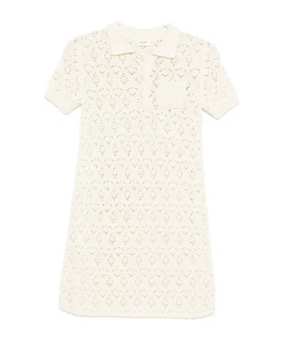 Celine Short-sleeve Dress In Neutral