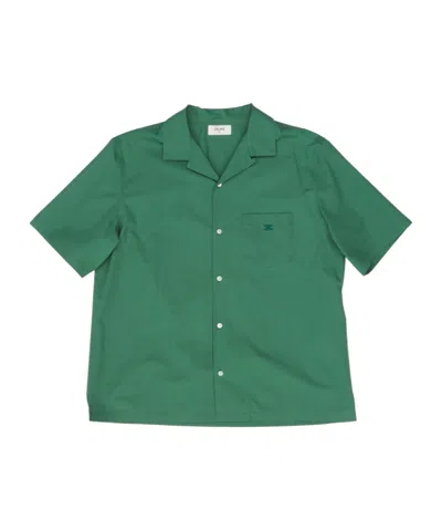 Celine Short-sleeved Shirt In Green