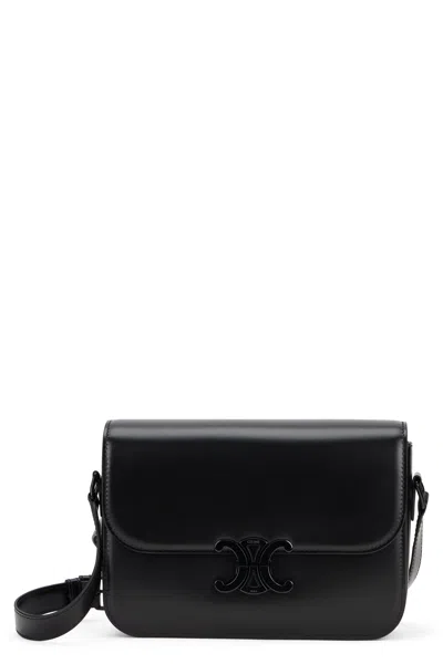 Celine Shoulder Bag In Black