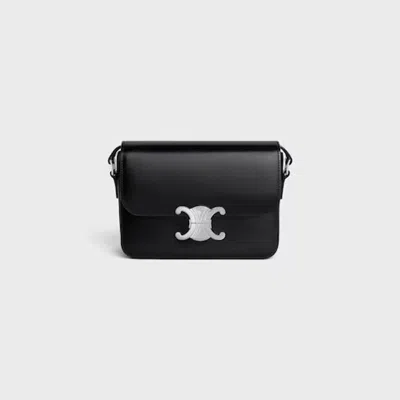 Celine Shoulder Bag In Black