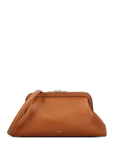 Celine Shoulder Bag Doctor's Pouch In Leather In Brown