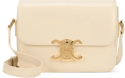 Celine Shoulder Bag Triomphe Classic In Neutral