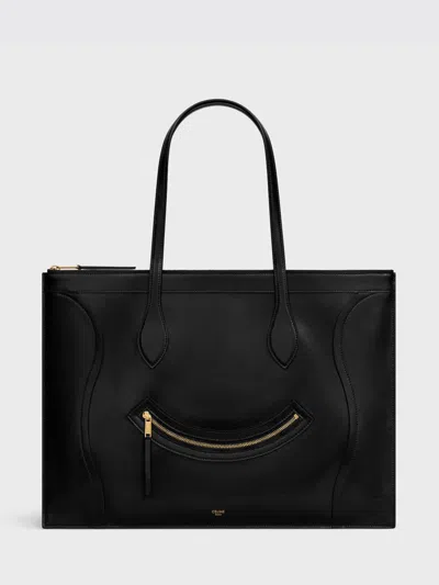 Celine Shoulder Bag Woman  In Black