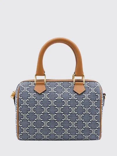 Celine Shoulder Bag Woman  In Blue