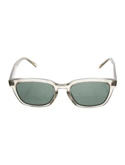 Pre-owned Celine Signature Logo Square Sunglasses In Neutral